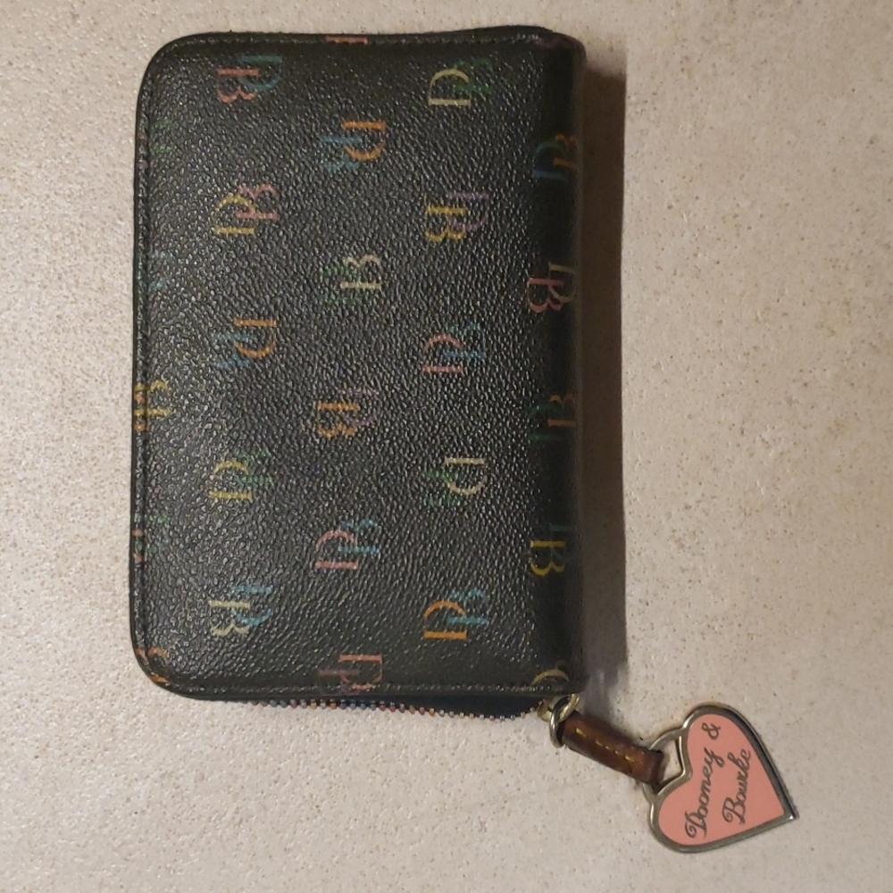 Dooney & Bourke Small Signature Initial Wallet